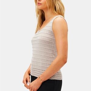 NWT Amour Vert Yvonne Tank, Medium, Oatmeal